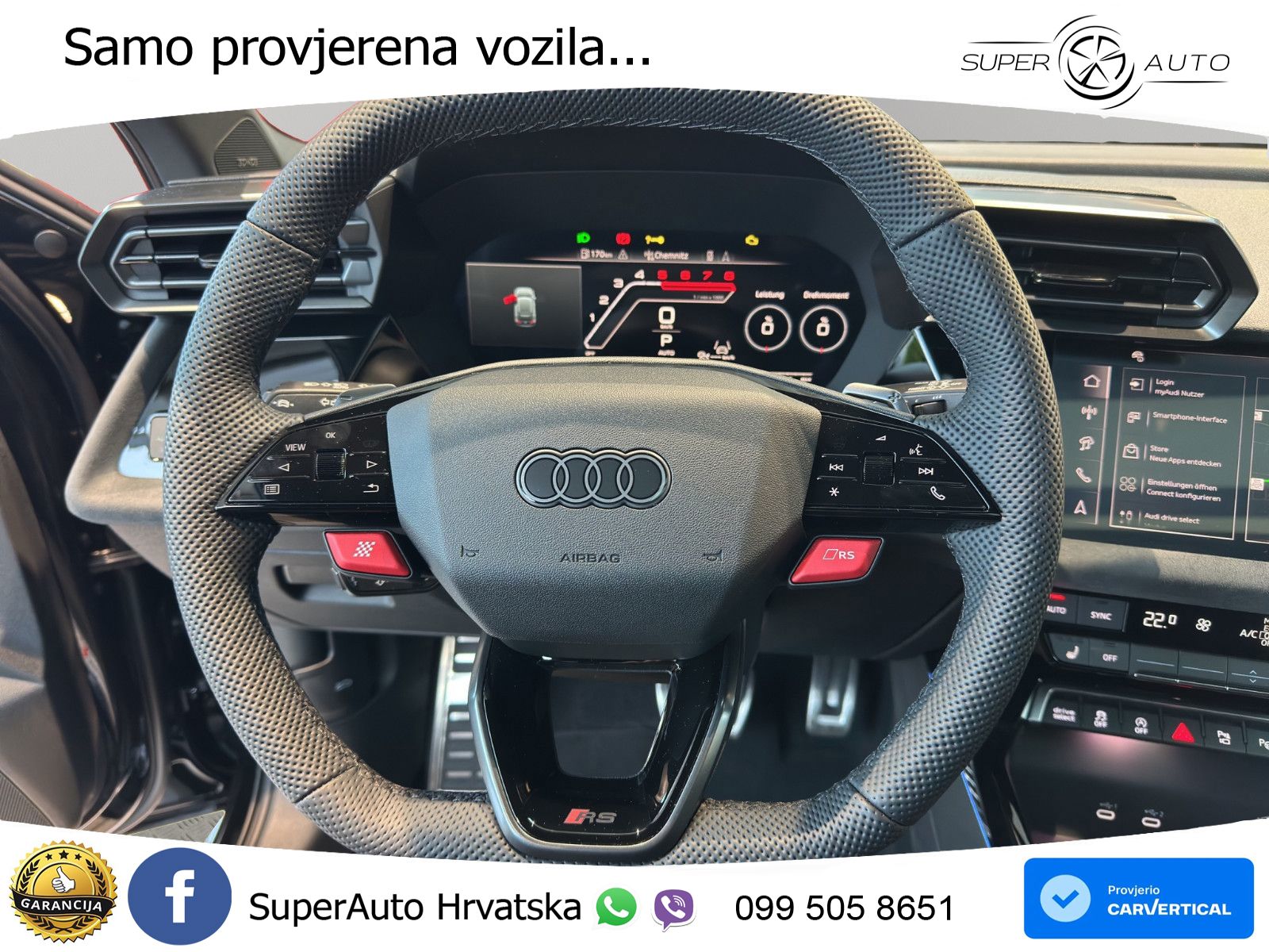 Audi RS3 Sedan 2.5 TFSI (400 KS) quattro S tronic LED+GR SJED+ACC