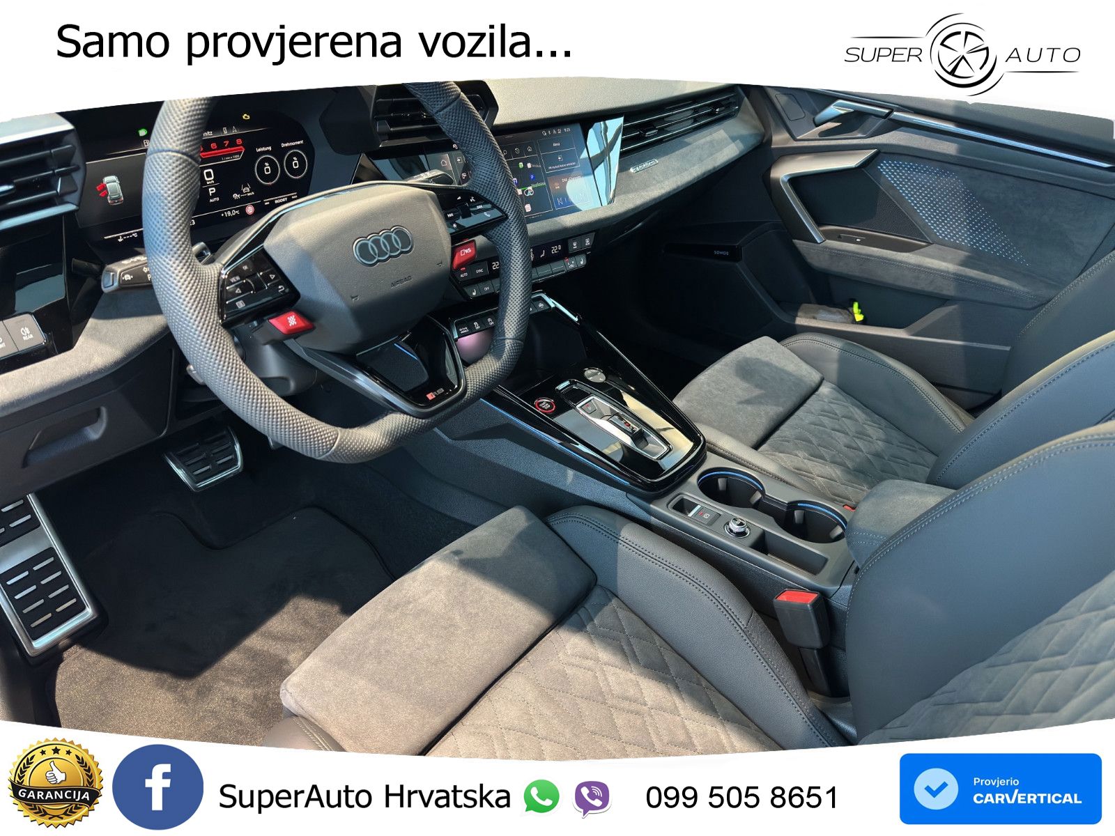 Audi RS3 Sedan 2.5 TFSI (400 KS) quattro S tronic LED+GR SJED+ACC