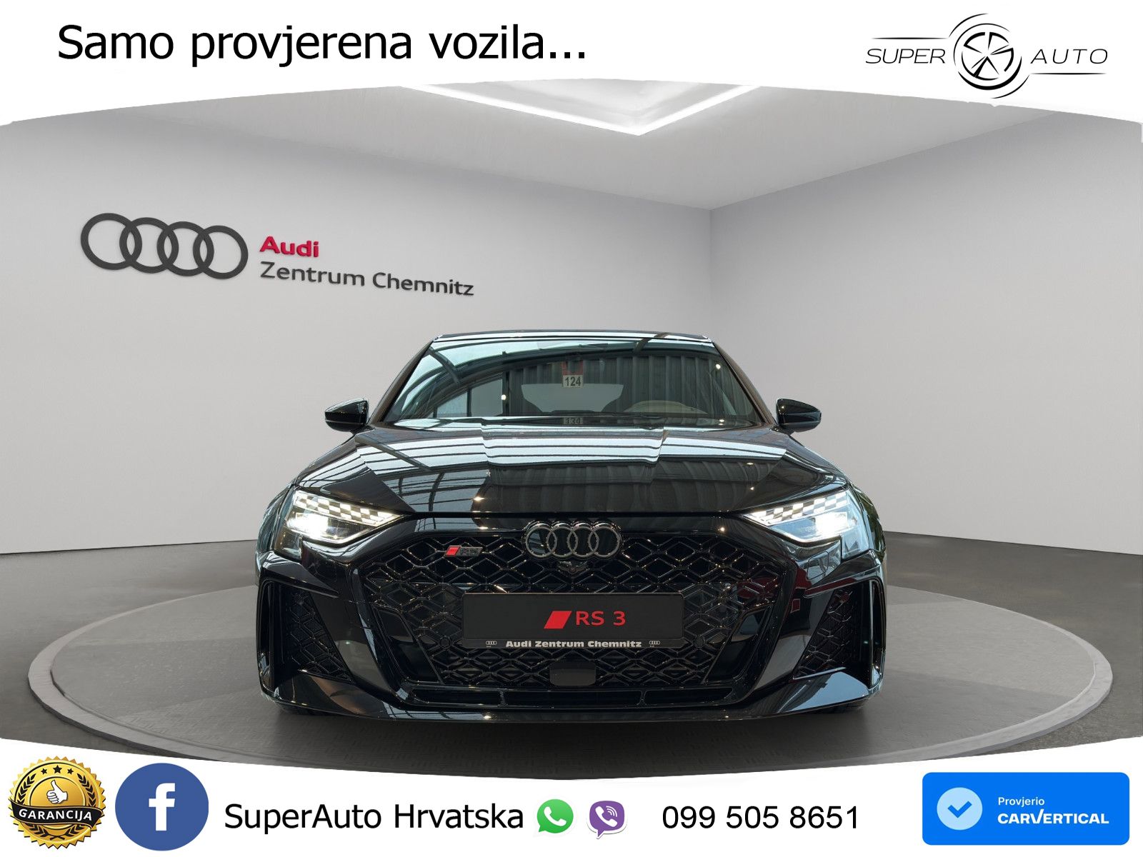 Audi RS3 Sedan 2.5 TFSI (400 KS) quattro S tronic LED+GR SJED+ACC