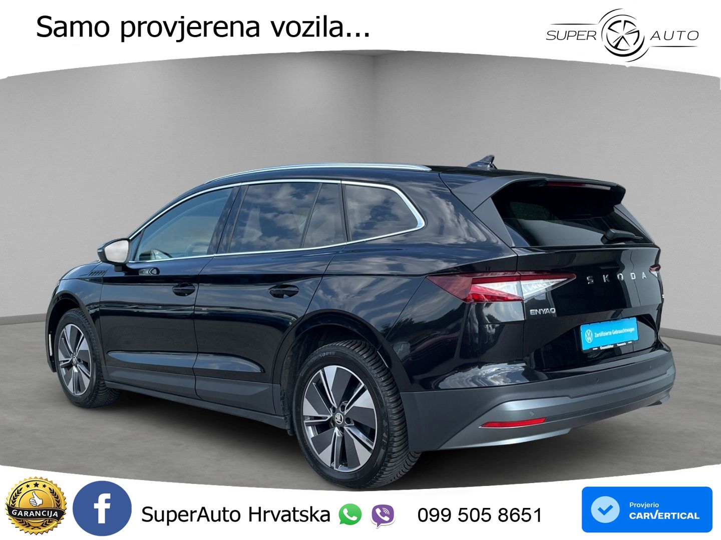Škoda Enyaq iV 85x 82 kWh (286 KS) AWD