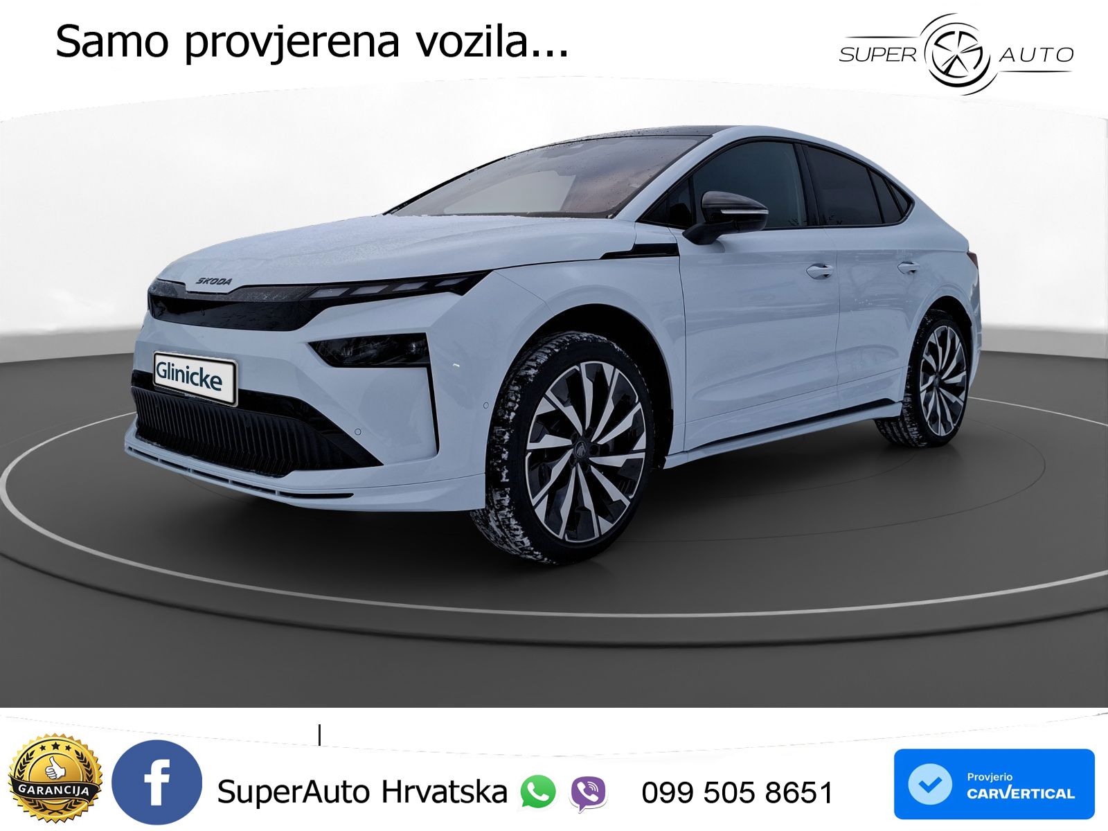 Škoda Enyaq Coupe 85x 82 kWh (286 KS) AWD SportLine LED+GR SJED+ACC