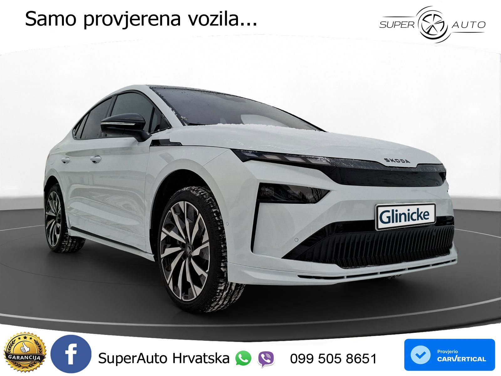 Škoda Enyaq Coupe 85x 82 kWh (286 KS) AWD SportLine LED+GR SJED+ACC