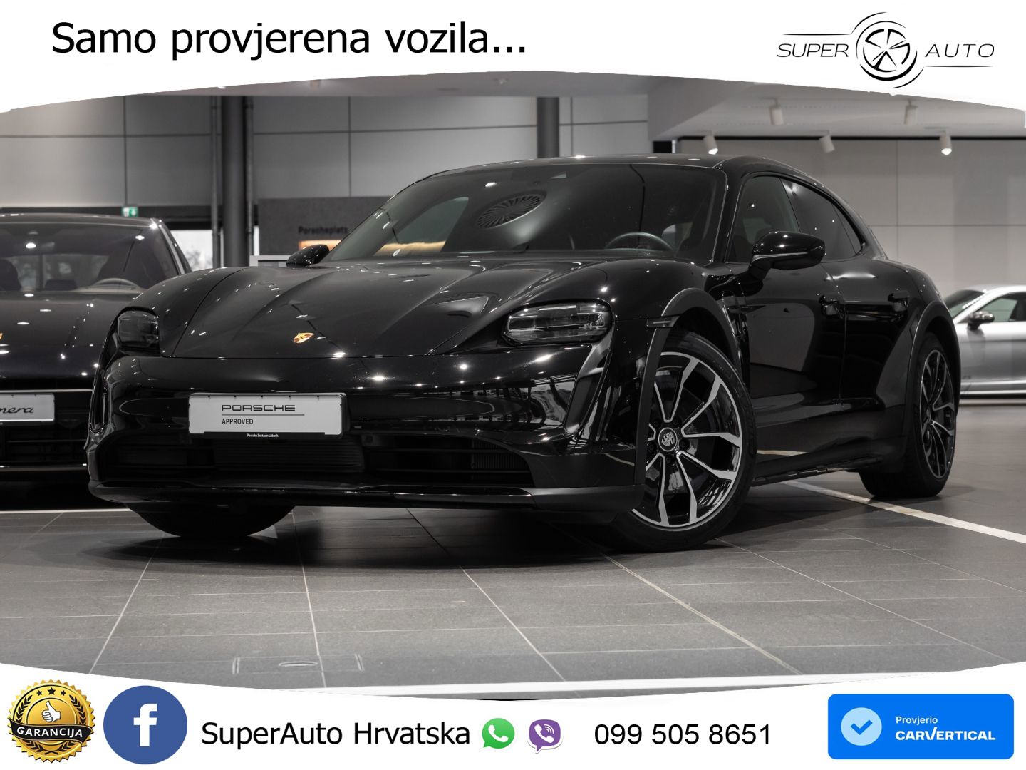 Porsche Taycan Cross Turismo 4 93.4 kWh (476 KS)