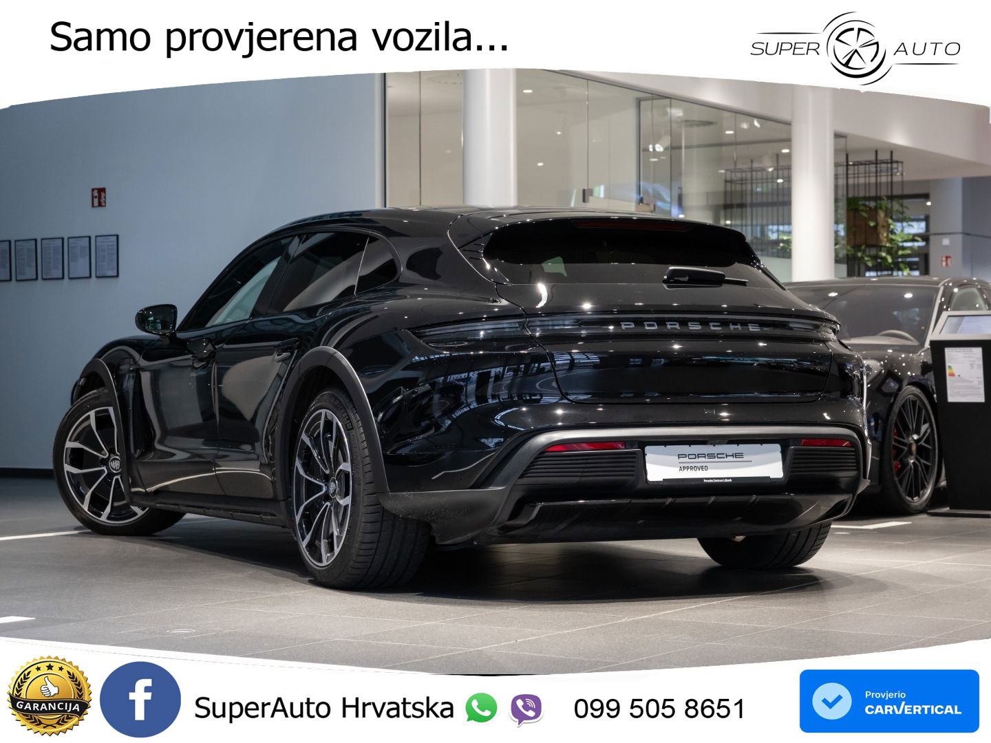 Porsche Taycan Cross Turismo 4 93.4 kWh (476 KS)