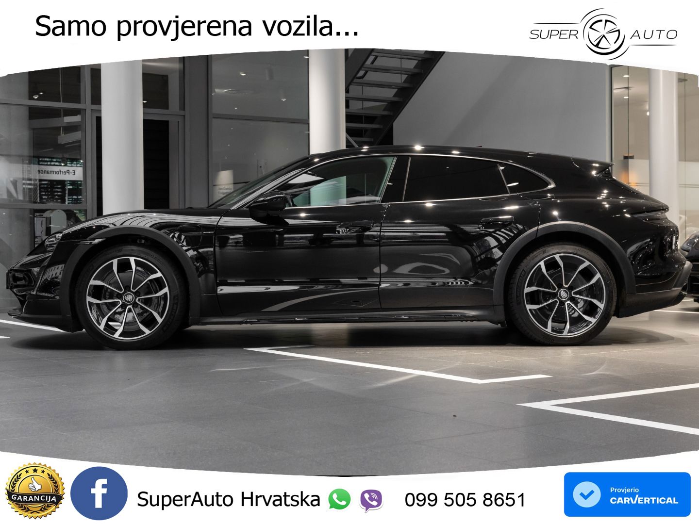 Porsche Taycan Cross Turismo 4 93.4 kWh (476 KS)