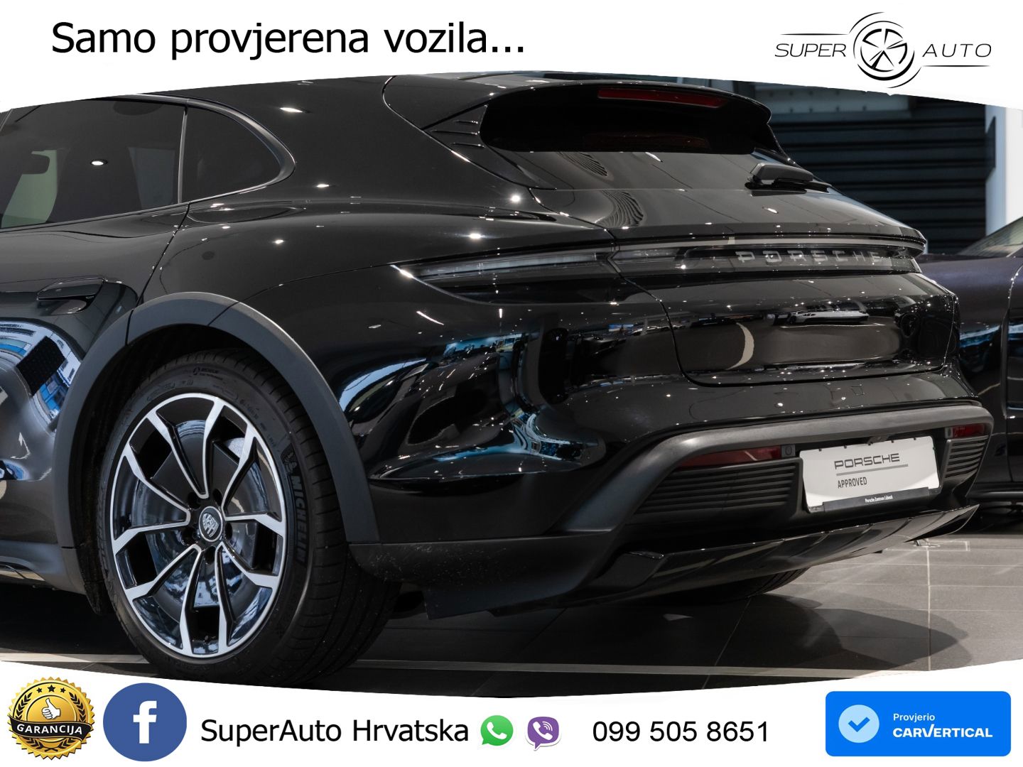 Porsche Taycan Cross Turismo 4 93.4 kWh (476 KS)