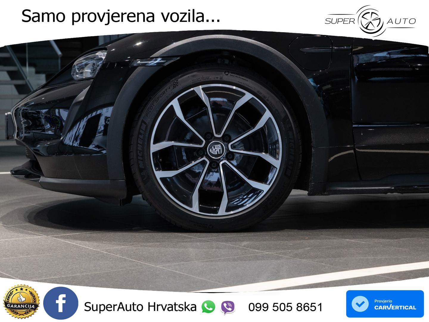 Porsche Taycan Cross Turismo 4 93.4 kWh (476 KS)