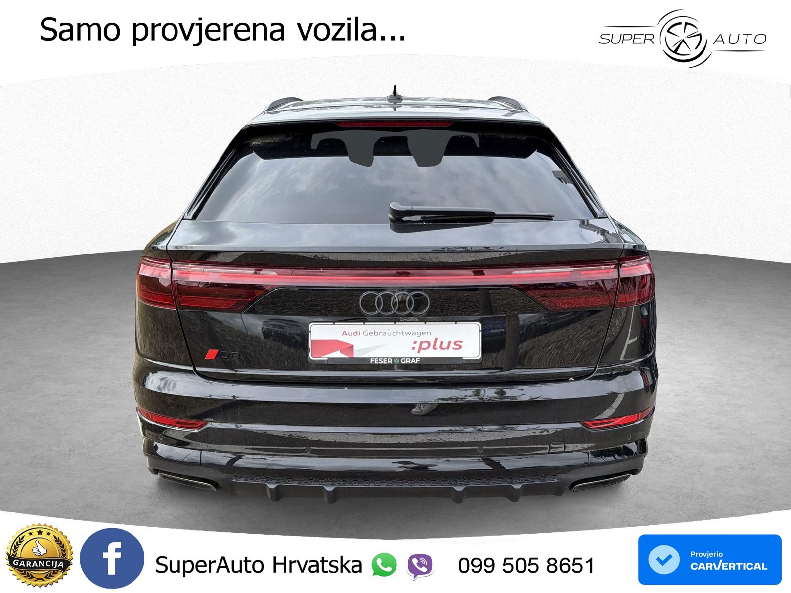 Audi Q8 50 TDI V6 (286 KS) quattro Tiptronic