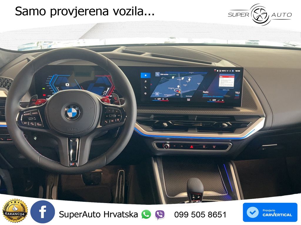 BMW XM 4.4 V8 (653 KS) xDrive Steptronic LED+GR SJED+ACC