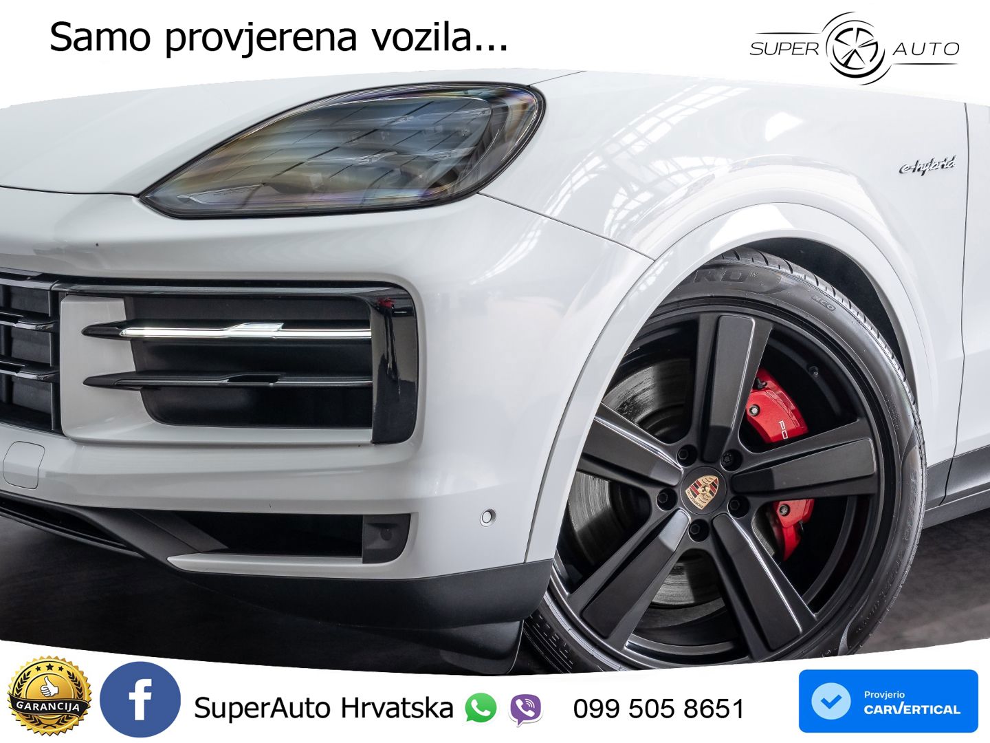 Porsche Cayenne Coupe S 3.0 V6 (519 KS) E-Hybrid Tiptronic S