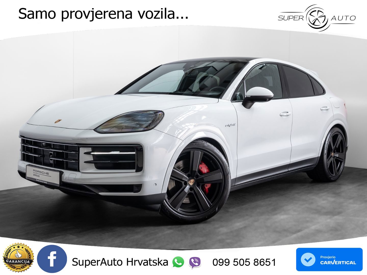 Porsche Cayenne Coupe S 3.0 V6 (519 KS) E-Hybrid Tiptronic S