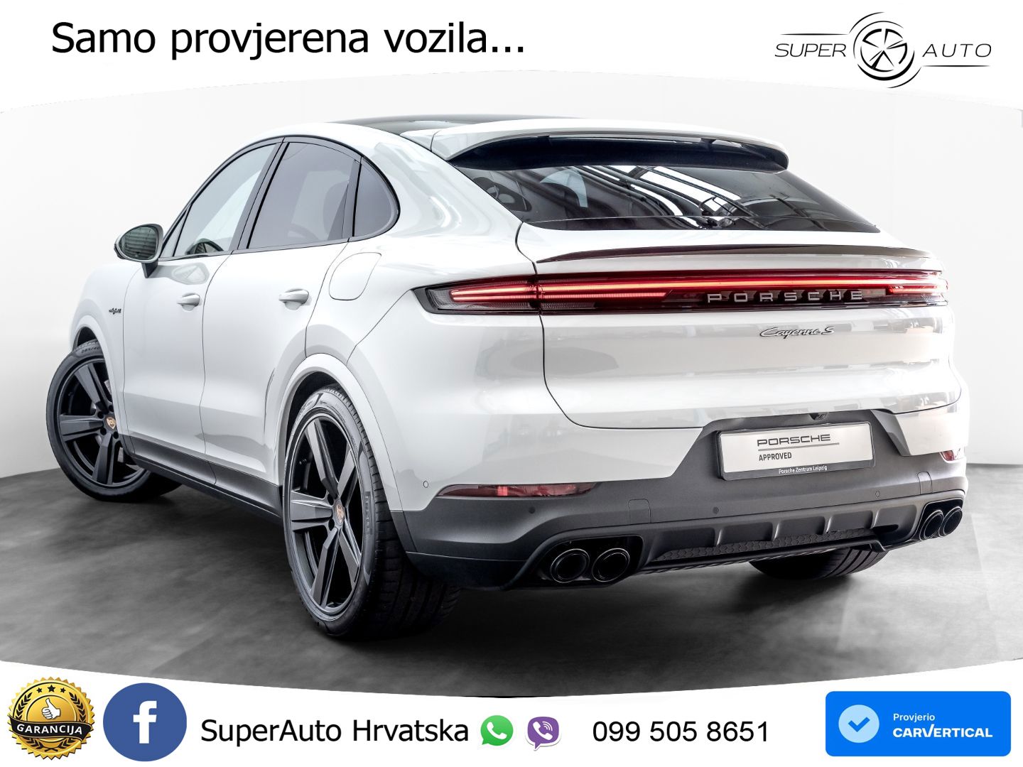 Porsche Cayenne Coupe S 3.0 V6 (519 KS) E-Hybrid Tiptronic S