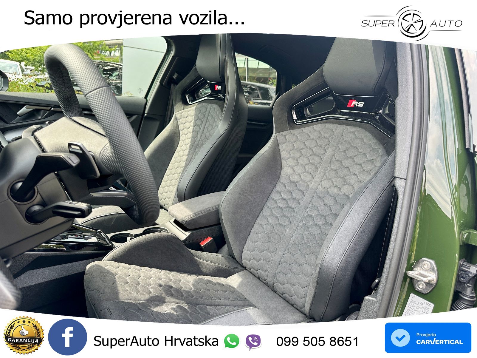 Audi RS3 Sedan 2.5 TFSI (400 KS) quattro S tronic LED+GR SJED+ACC