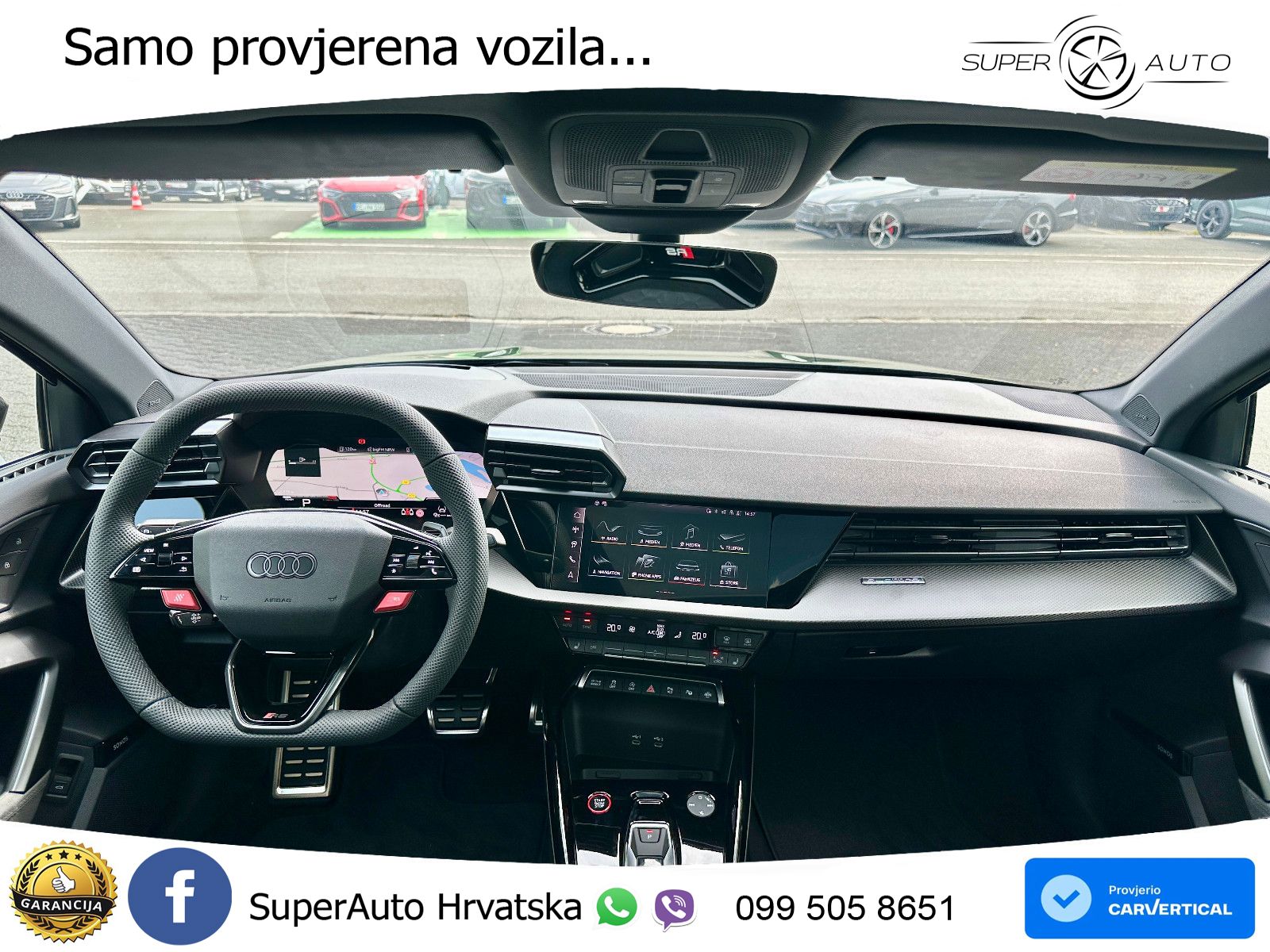 Audi RS3 Sedan 2.5 TFSI (400 KS) quattro S tronic LED+GR SJED+ACC