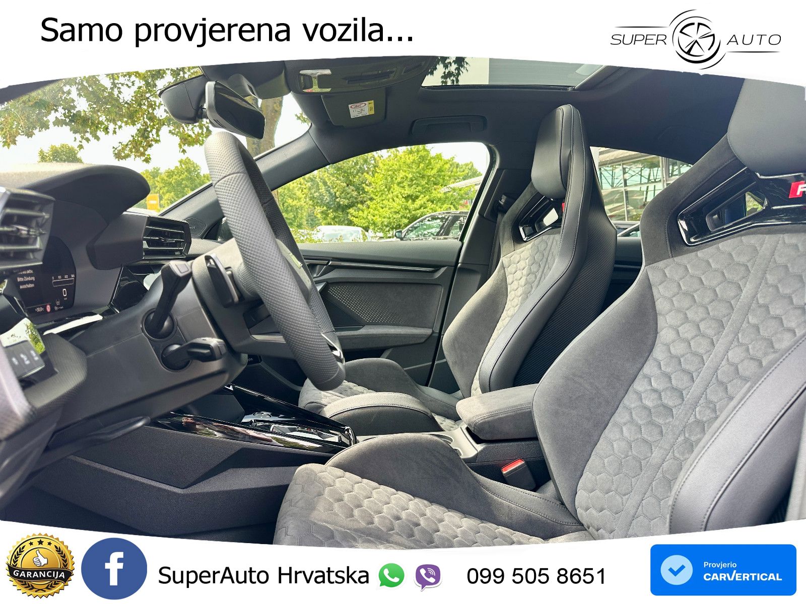 Audi RS3 Sedan 2.5 TFSI (400 KS) quattro S tronic LED+GR SJED+ACC