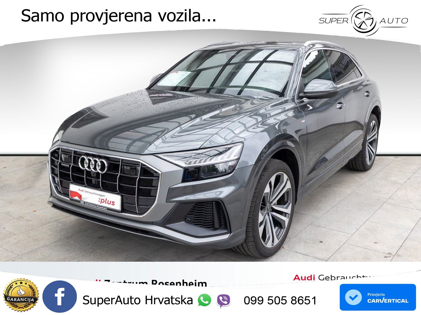 Audi Q8 55 TFSI V6 (340 KS) quattro Tiptronic