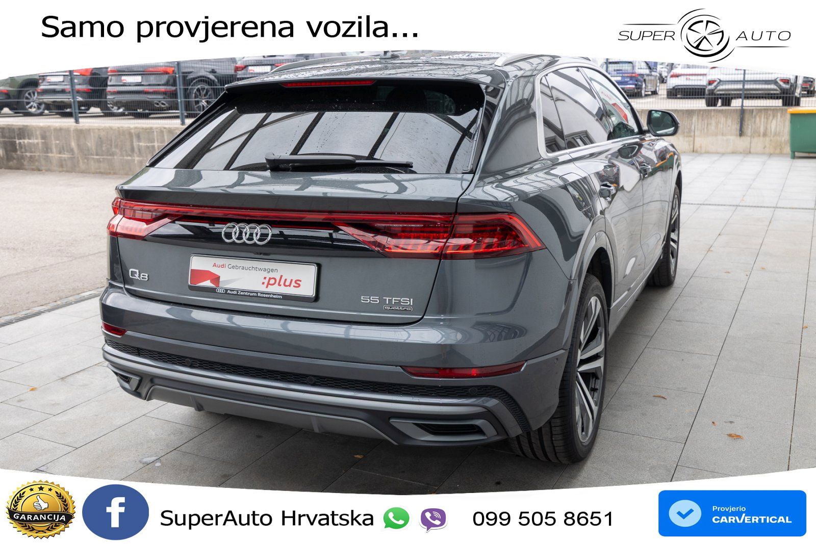 Audi Q8 55 TFSI V6 (340 KS) quattro Tiptronic
