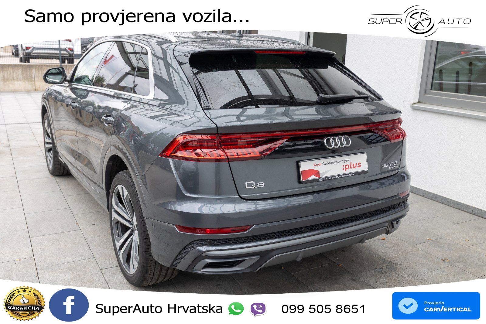 Audi Q8 55 TFSI V6 (340 KS) quattro Tiptronic