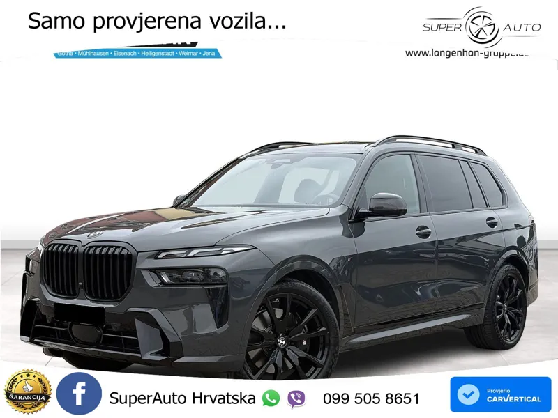 BMW X7 40d (352 KS) xDrive Steptronic LED+GR SJED+ACC