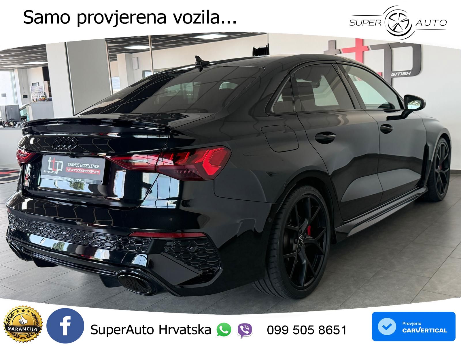Audi RS3 Sportback 2.5 TFSI (400 KS) quattro S tronic LED+GR SJED+ACC