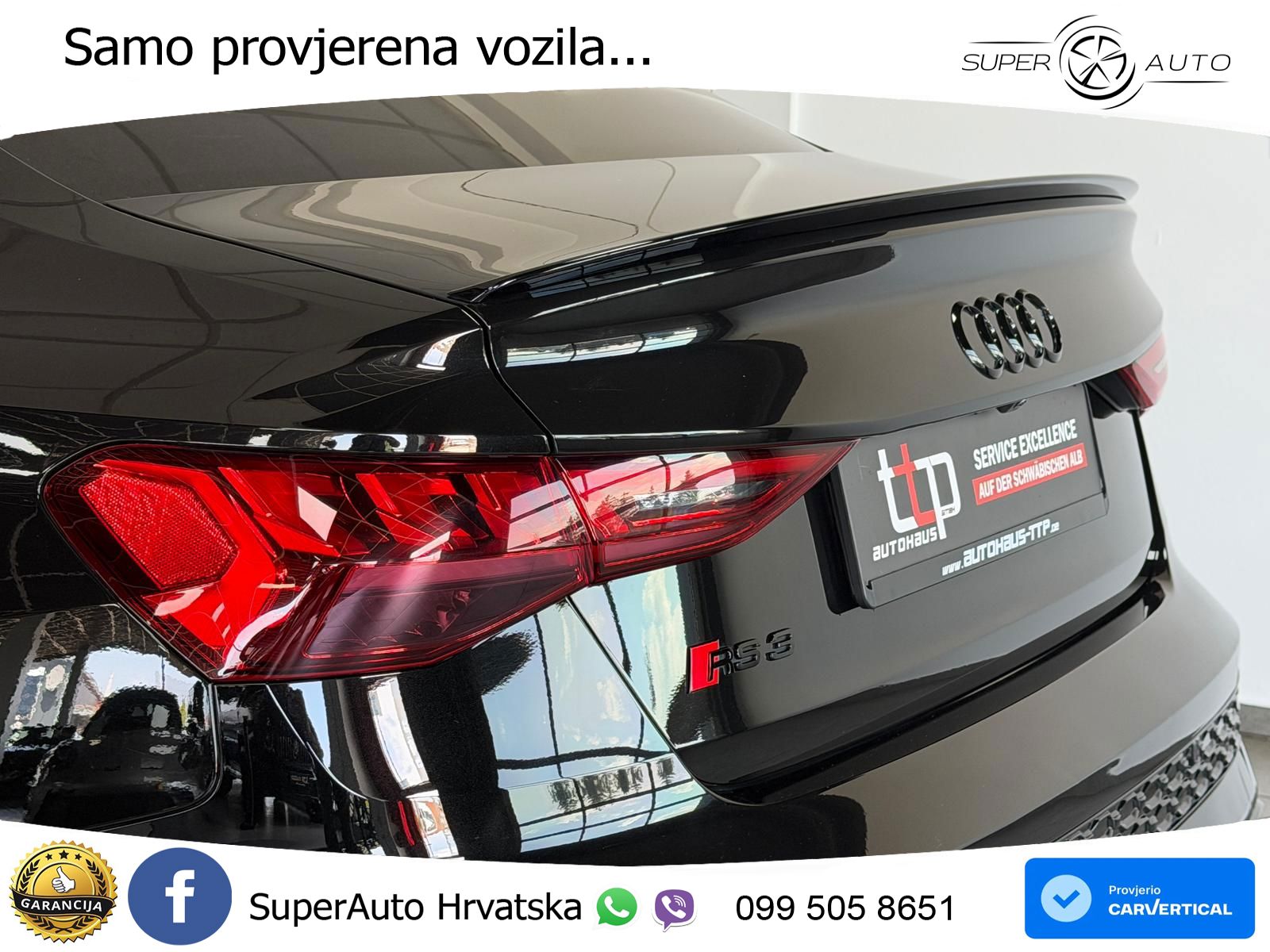 Audi RS3 Sportback 2.5 TFSI (400 KS) quattro S tronic LED+GR SJED+ACC