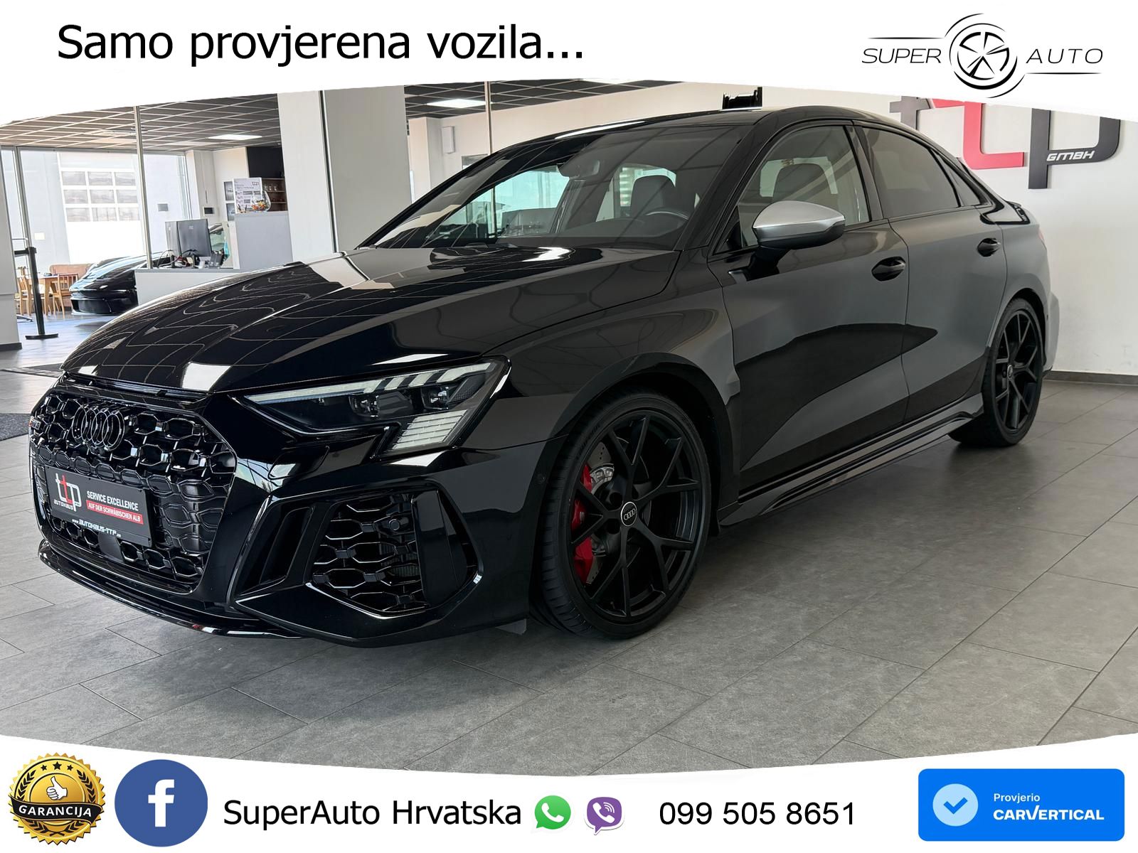 Audi RS3 Sportback 2.5 TFSI (400 KS) quattro S tronic LED+GR SJED+ACC