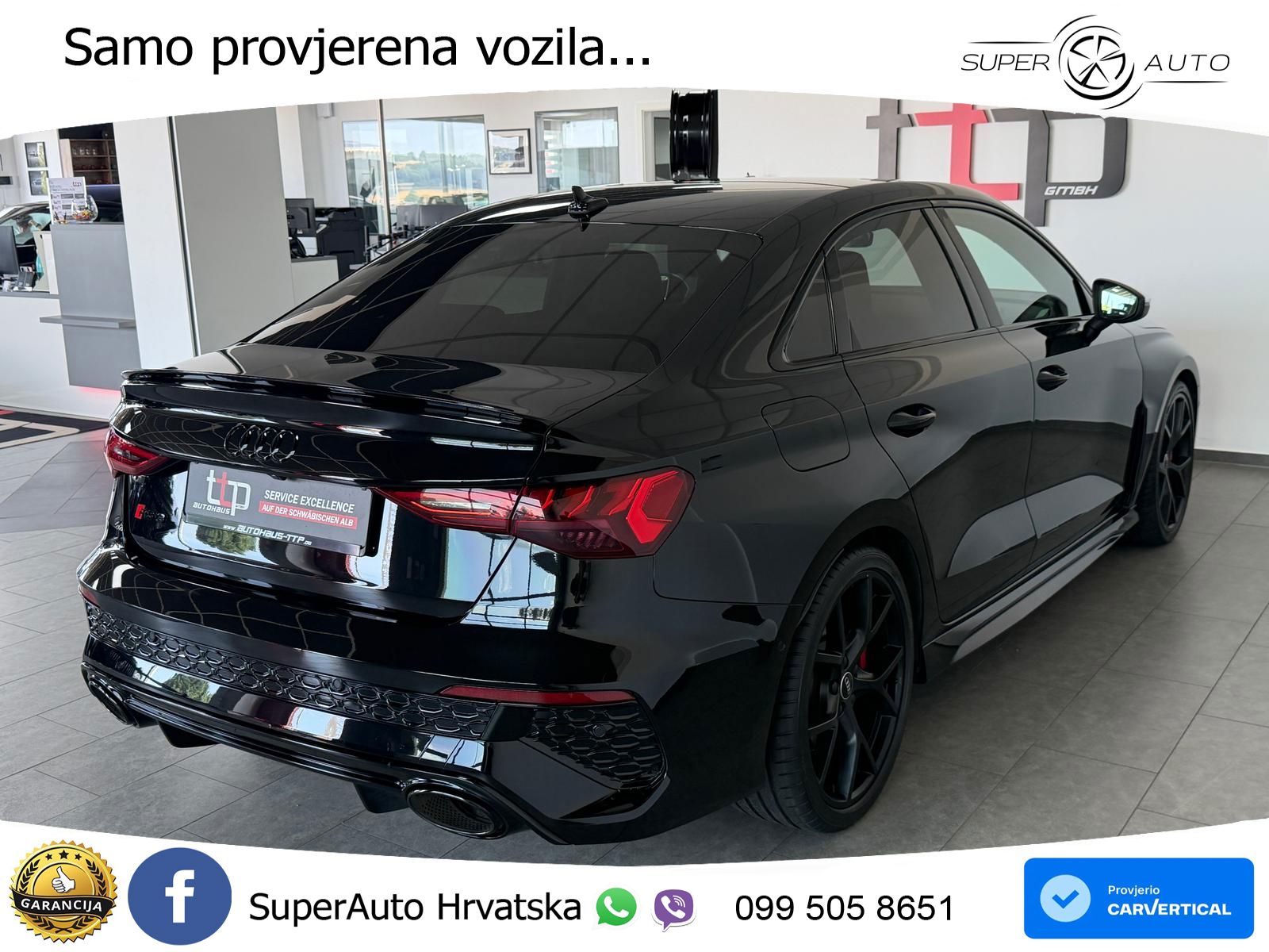 Audi RS3 Sportback 2.5 TFSI (400 KS) quattro S tronic LED+GR SJED+ACC