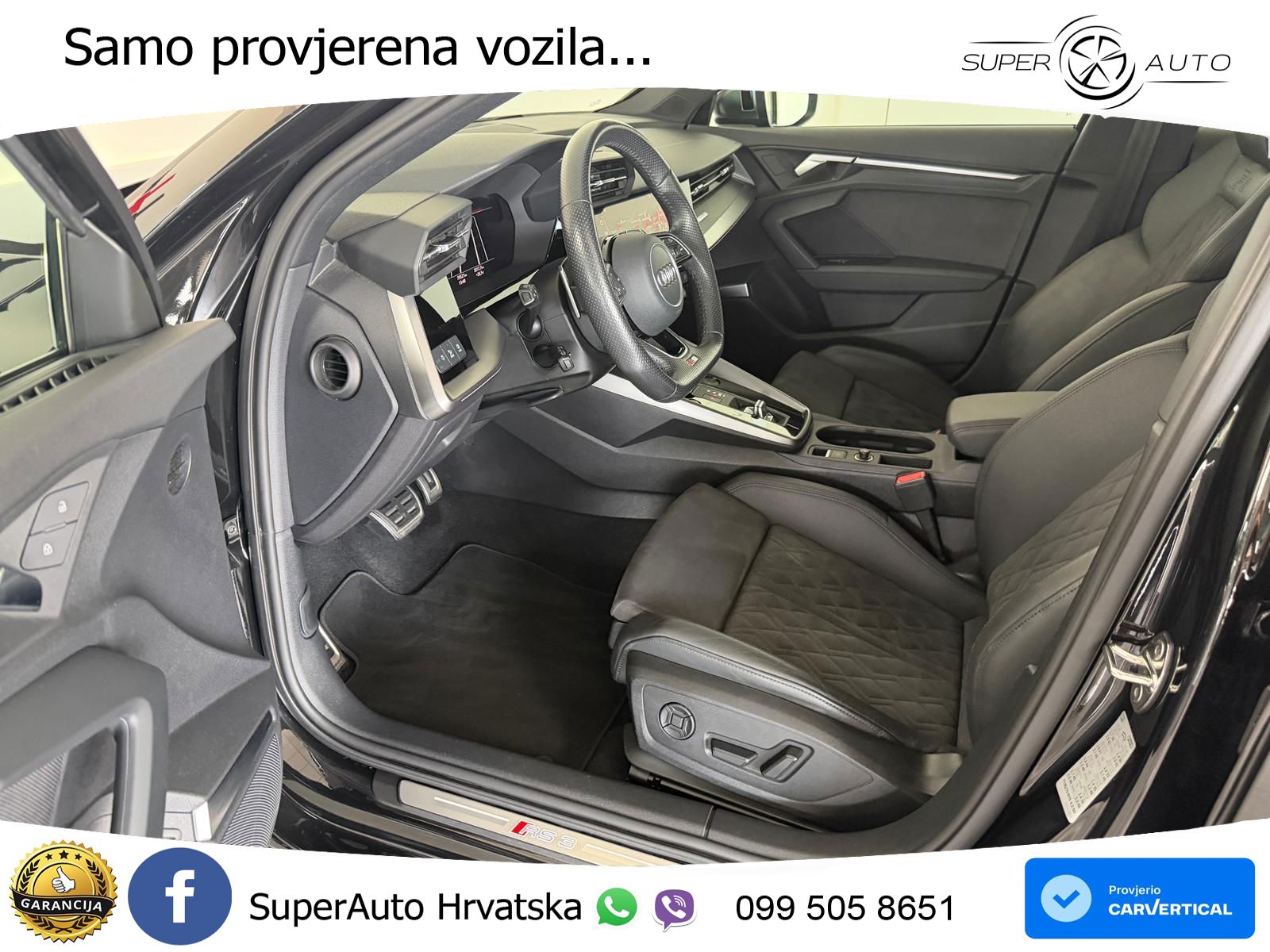 Audi RS3 Sportback 2.5 TFSI (400 KS) quattro S tronic LED+GR SJED+ACC