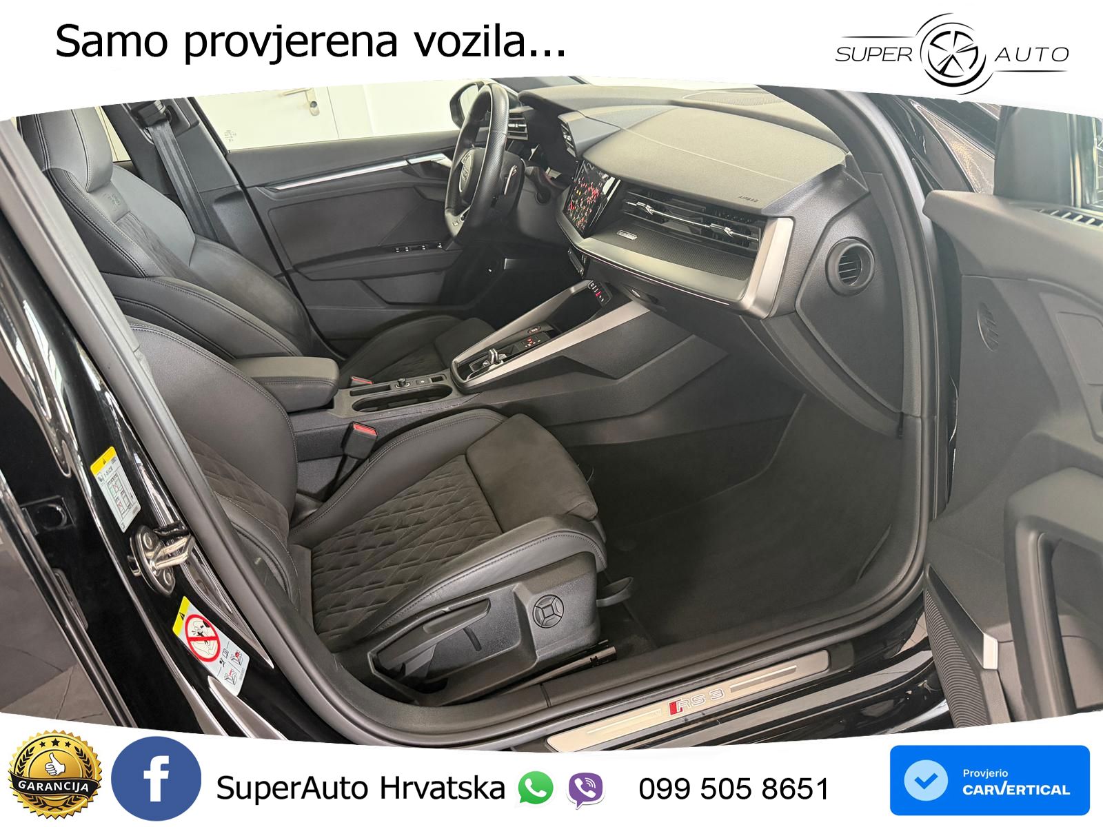 Audi RS3 Sportback 2.5 TFSI (400 KS) quattro S tronic LED+GR SJED+ACC