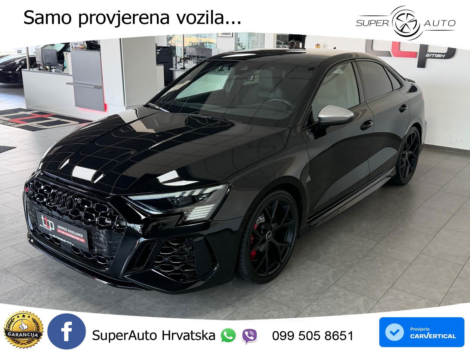 Audi RS3 Sportback 2.5 TFSI (400 KS) quattro S tronic LED+GR SJED+ACC