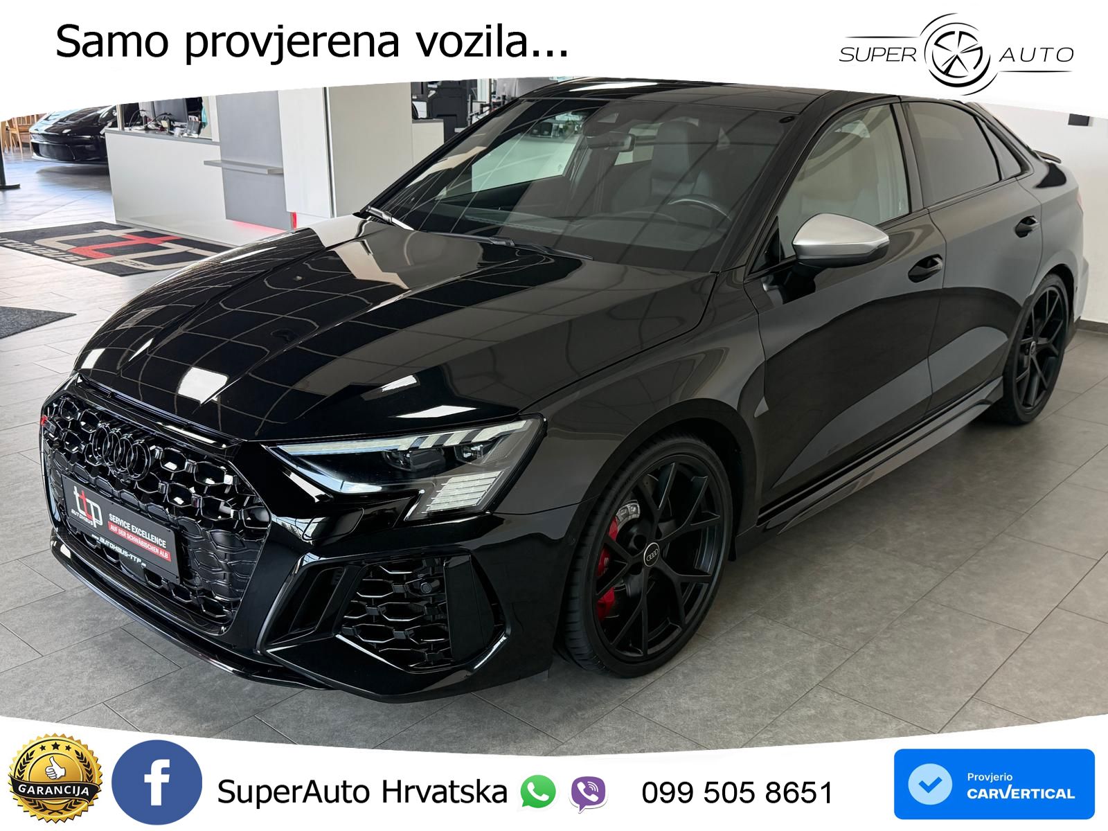 Audi RS3 Sportback 2.5 TFSI (400 KS) quattro S tronic LED+GR SJED+ACC