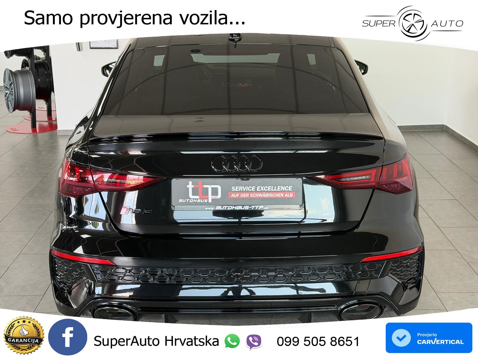 Audi RS3 Sportback 2.5 TFSI (400 KS) quattro S tronic LED+GR SJED+ACC