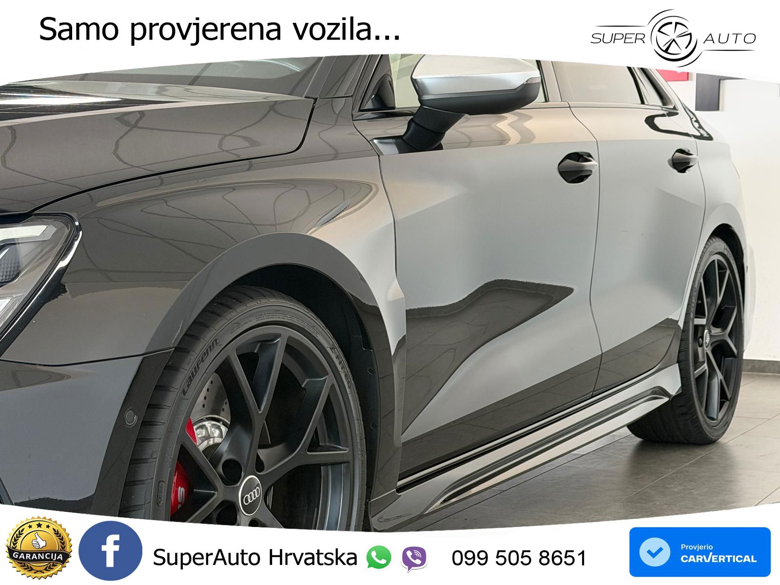 Audi RS3 Sportback 2.5 TFSI (400 KS) quattro S tronic LED+GR SJED+ACC
