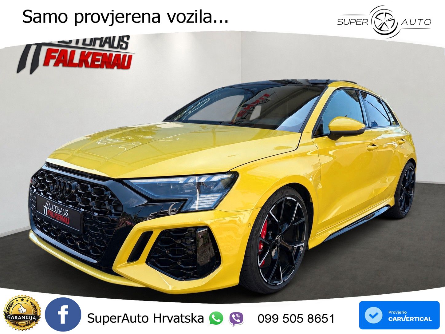 Audi RS3 Sportback 2.5 TFSI (400 KS) quattro S tronic LED+GR SJED+ACC