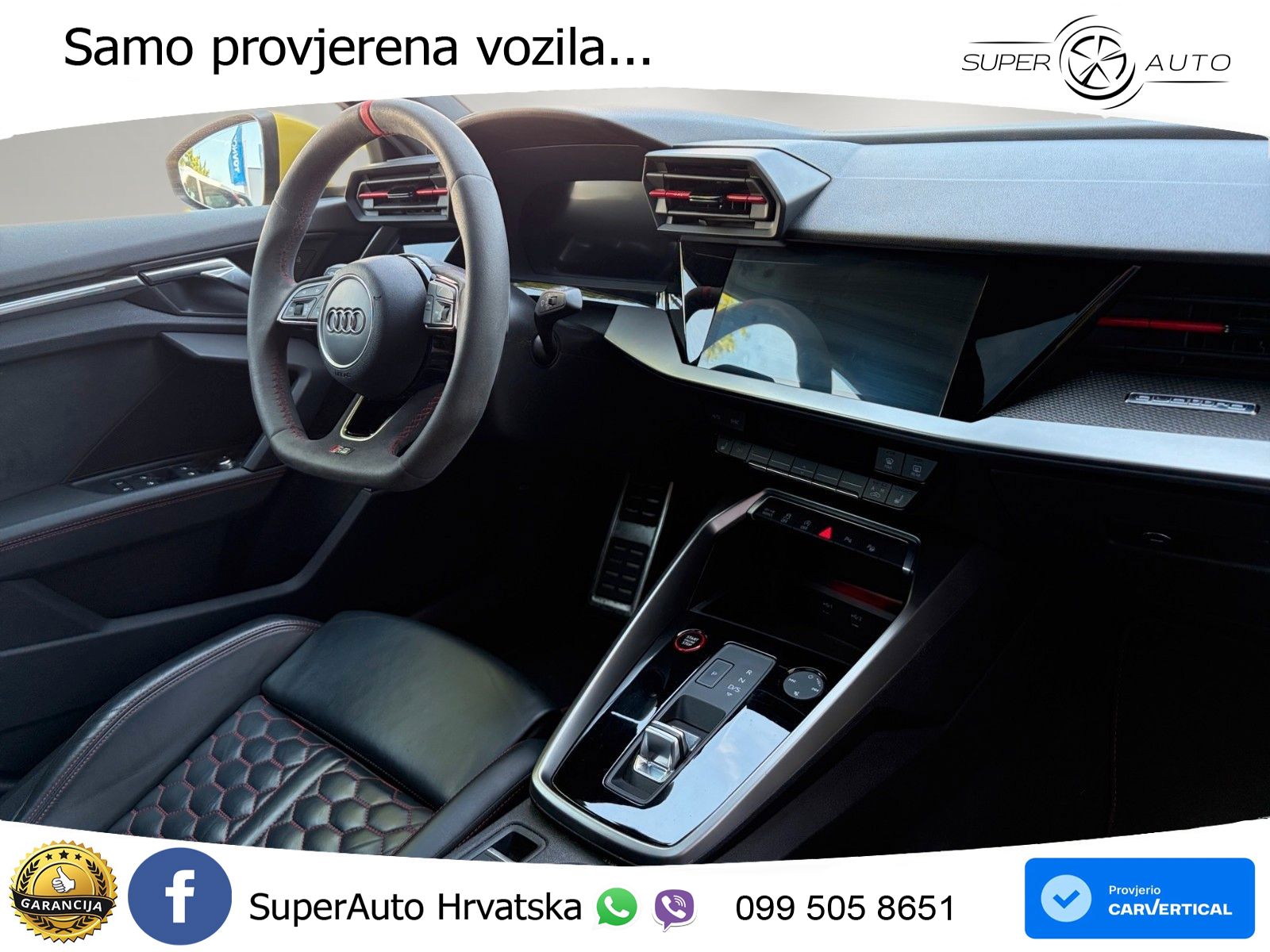 Audi RS3 Sportback 2.5 TFSI (400 KS) quattro S tronic LED+GR SJED+ACC