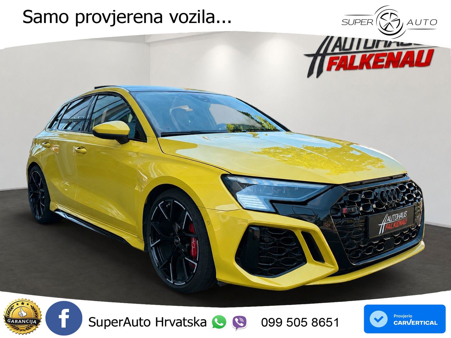 Audi RS3 Sportback 2.5 TFSI (400 KS) quattro S tronic LED+GR SJED+ACC