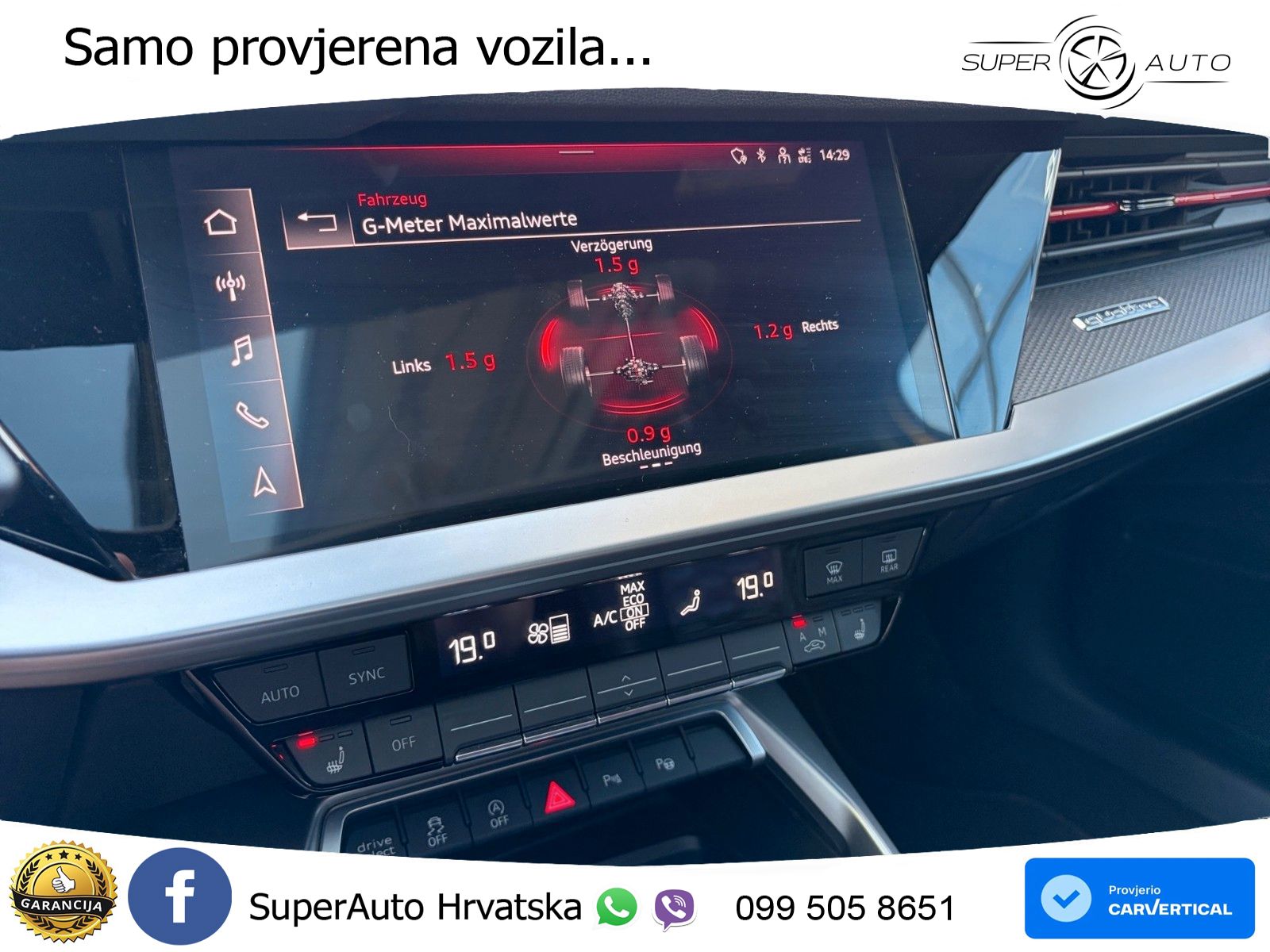 Audi RS3 Sportback 2.5 TFSI (400 KS) quattro S tronic LED+GR SJED+ACC