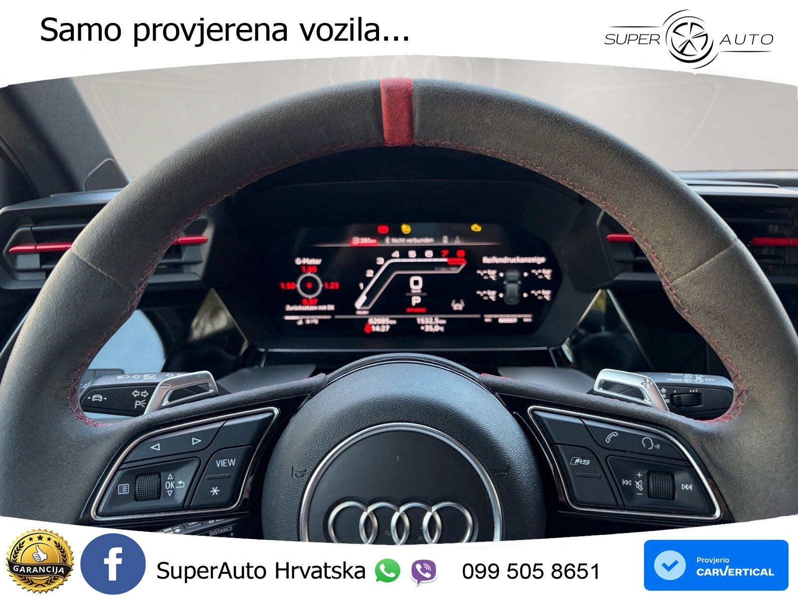 Audi RS3 Sportback 2.5 TFSI (400 KS) quattro S tronic LED+GR SJED+ACC