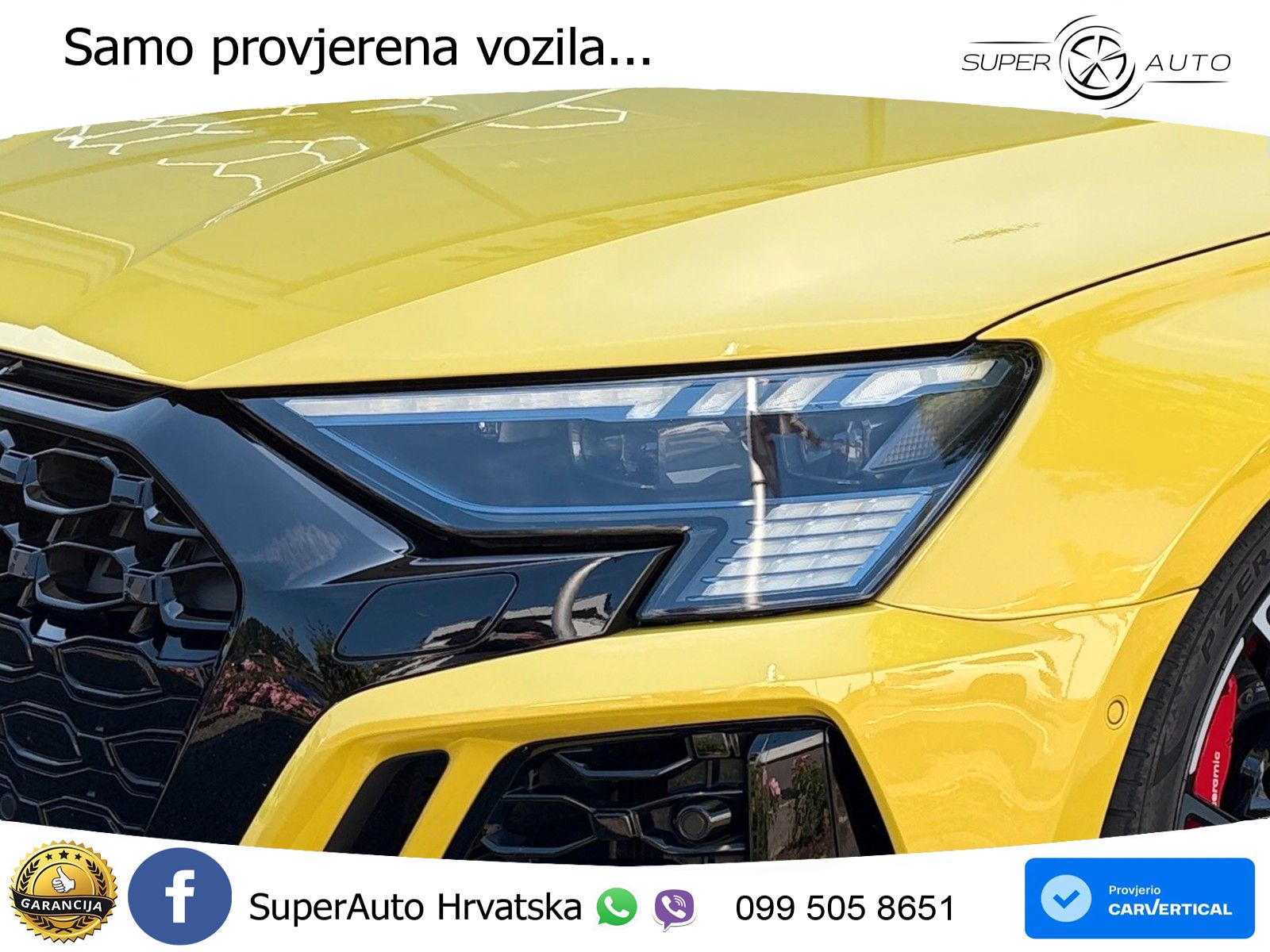 Audi RS3 Sportback 2.5 TFSI (400 KS) quattro S tronic LED+GR SJED+ACC