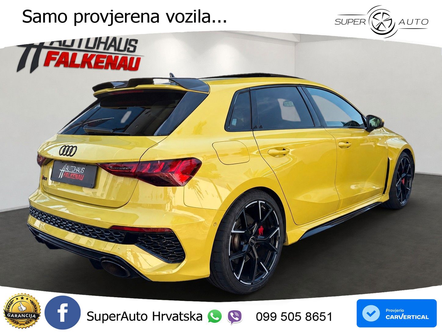 Audi RS3 Sportback 2.5 TFSI (400 KS) quattro S tronic LED+GR SJED+ACC