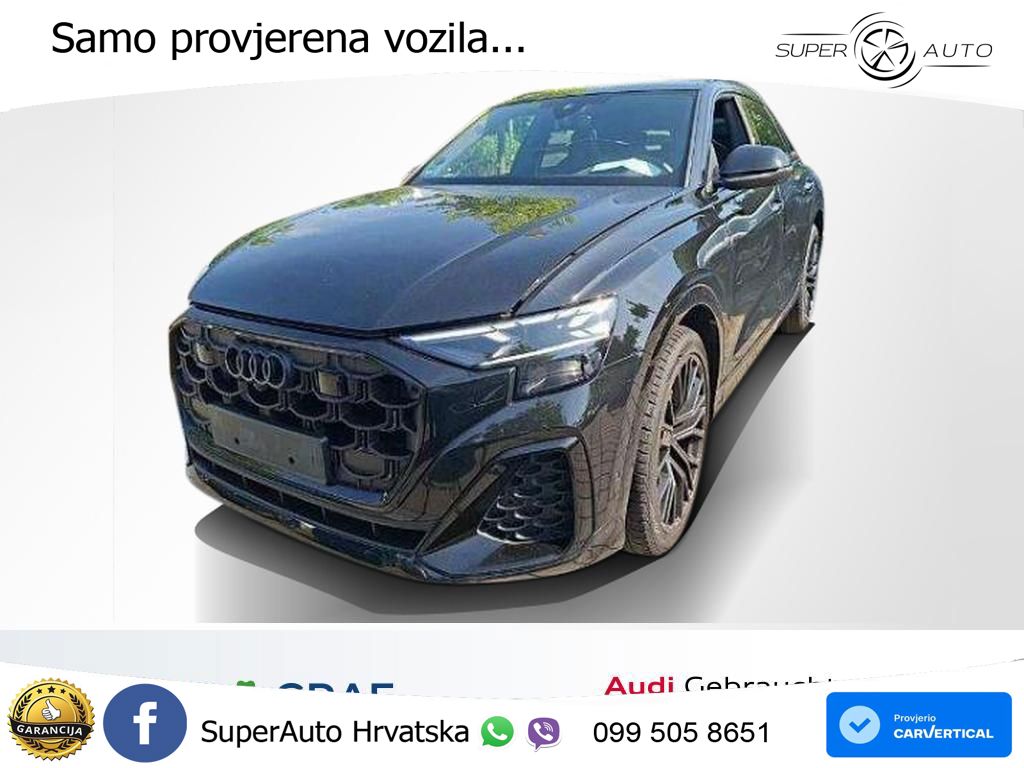 Audi Q8 50 TDI V6 (286 KS) quattro Tiptronic 2x S line LED+GR SJED+ACC