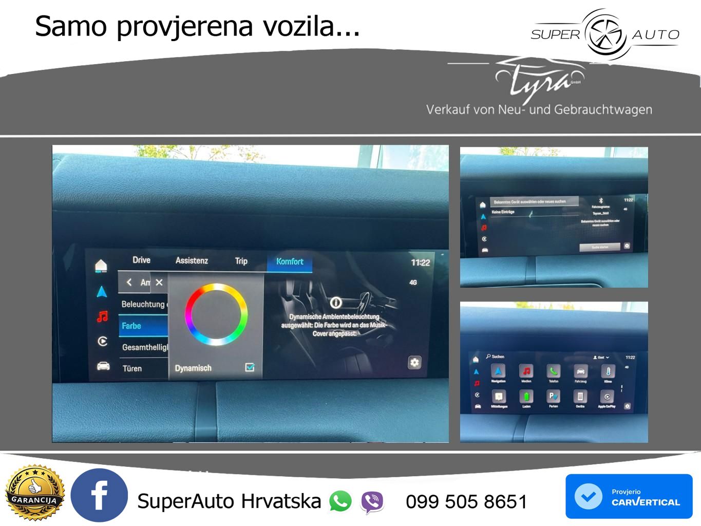 Porsche Taycan 4 105 kWh (435 KS)