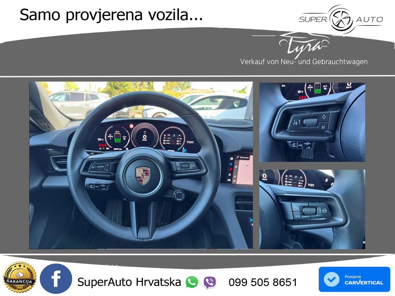 Porsche Taycan 4 105 kWh (435 KS)
