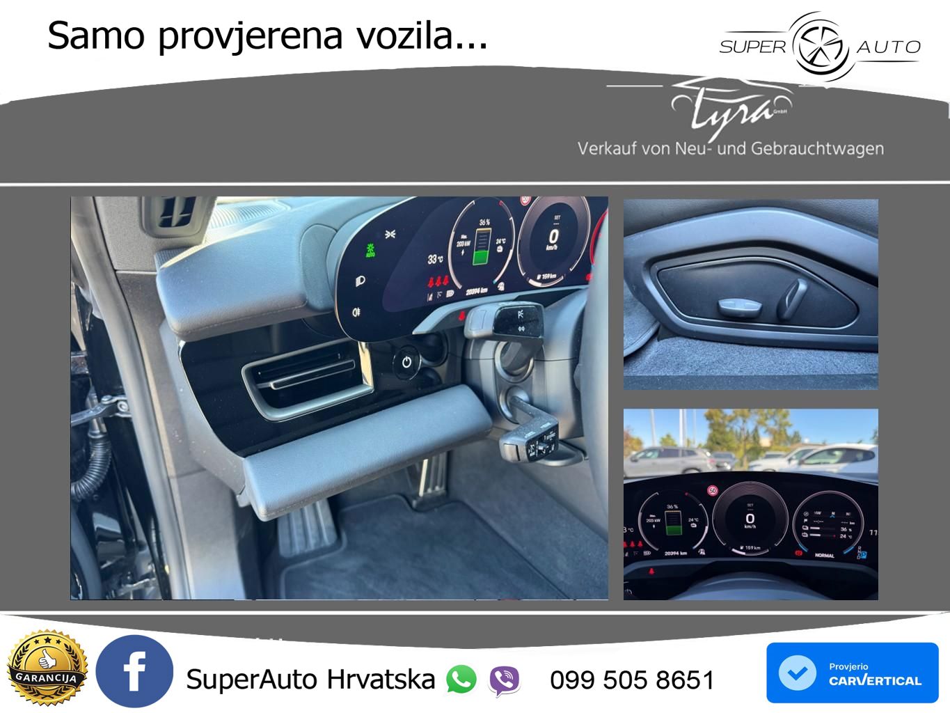 Porsche Taycan 4 105 kWh (435 KS)