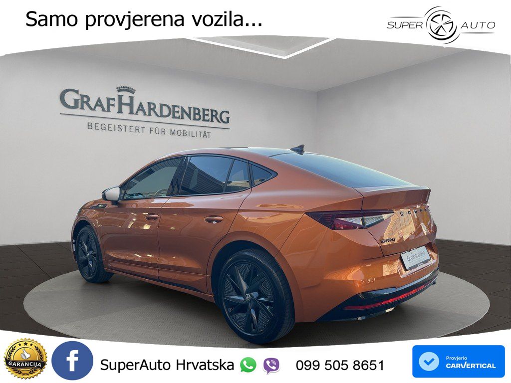 Škoda Enyaq iV RS 82 kWh (299 KS) AWD LED+GR SJED+ACC
