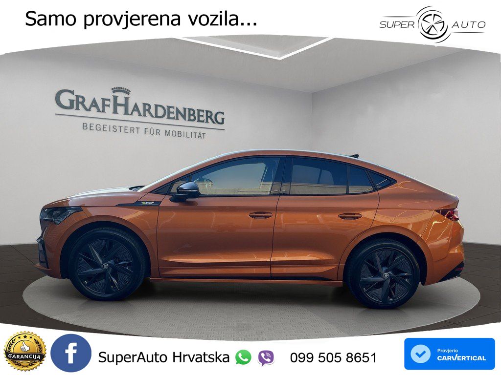 Škoda Enyaq iV RS 82 kWh (299 KS) AWD LED+GR SJED+ACC