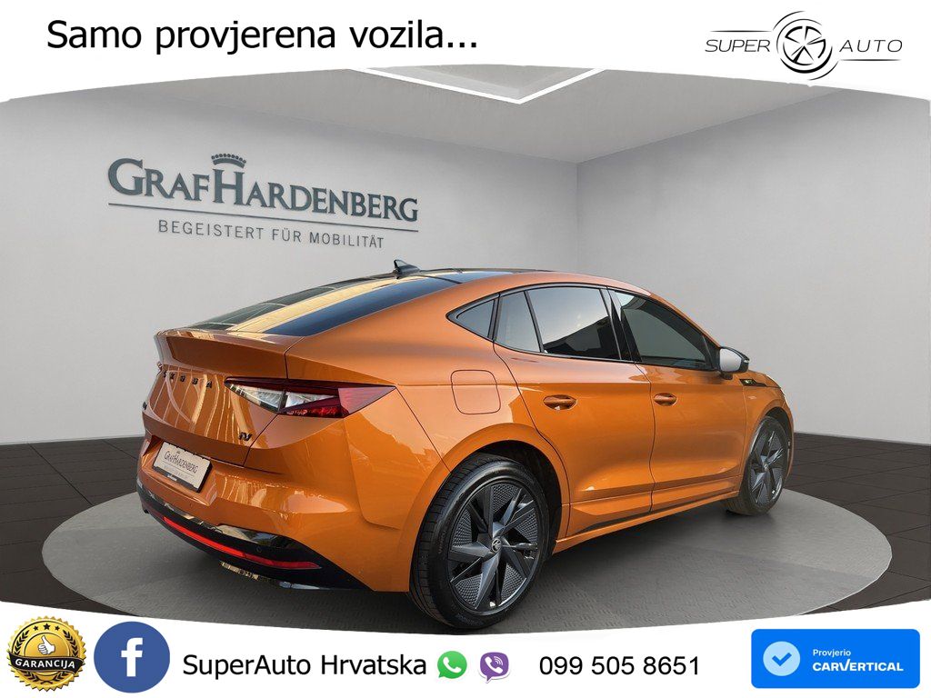 Škoda Enyaq iV RS 82 kWh (299 KS) AWD LED+GR SJED+ACC