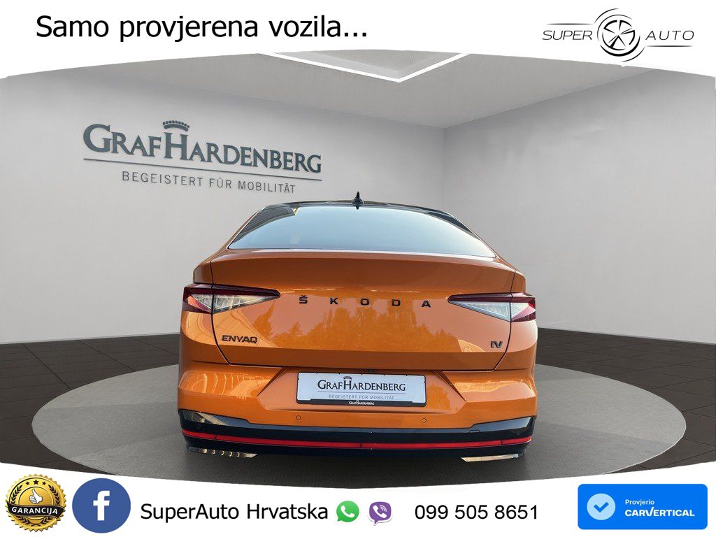 Škoda Enyaq iV RS 82 kWh (299 KS) AWD LED+GR SJED+ACC