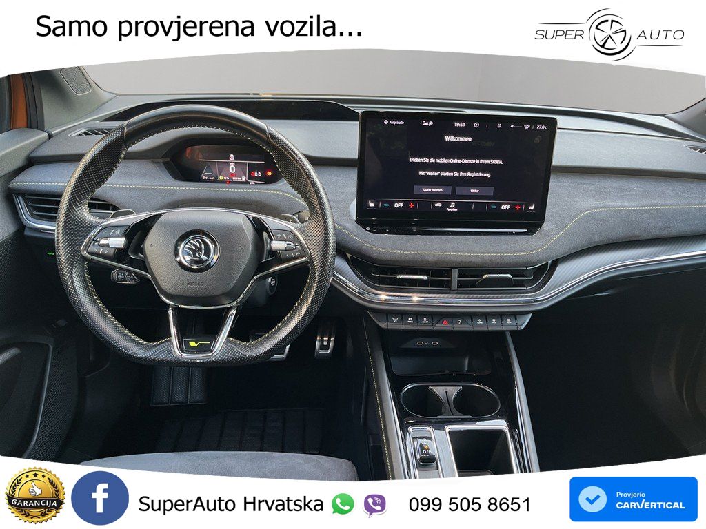 Škoda Enyaq iV RS 82 kWh (299 KS) AWD LED+GR SJED+ACC