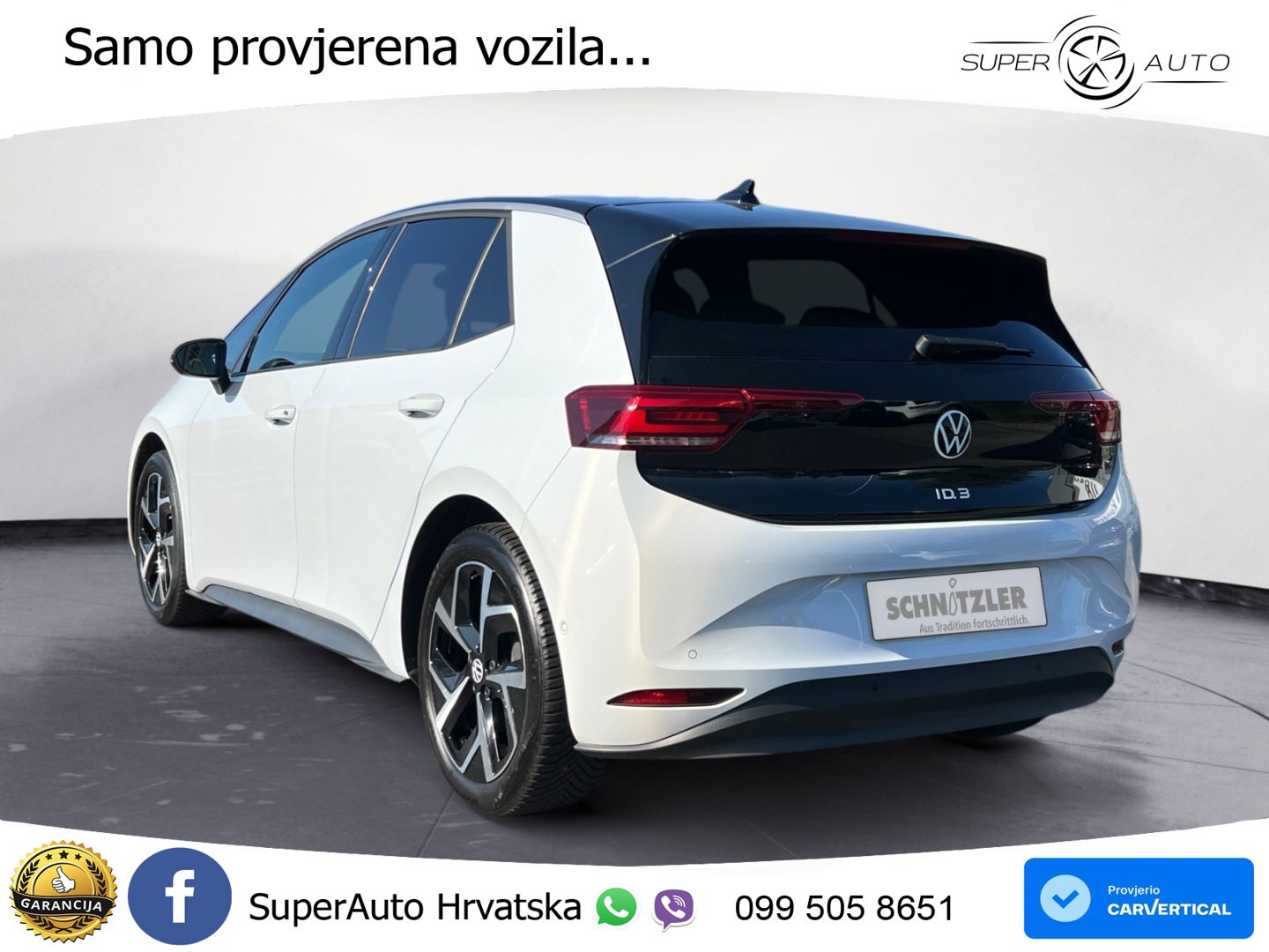 Volkswagen ID.3 Pro 62 kWh (204 KS) LED+GR SJED+ACC
